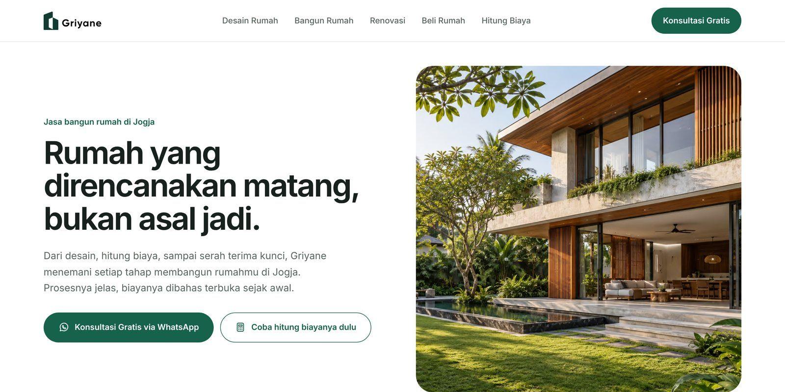 Tampilan Griyane